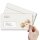 50 patterned envelopes AUTUMN GARDEN in standard DIN long format (with windows)
