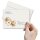 JARDIN DAUTOMNE Briefumschläge Fleurs sauvages CLASSIC 100 enveloppes, DIN C6 (162x114 mm), C6-8369-100