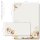 200-pc. Complete Motif Letter Paper-Set AUTUMN GARDEN