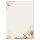 Briefpapier-Sets Blumen & Blüten, Jahreszeiten - Herbst, HERBSTGARTEN Briefpapier Set, 200 tlg. - DIN A4 & DIN LANG im Set. | Online bestellen! | Paper-Media