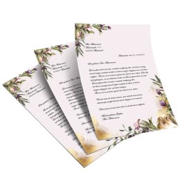Motif Letter Paper! FLOWER NEST 100 sheets DIN A5