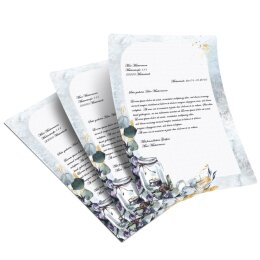 Briefpapier WINDLICHT - DIN A5 Format 50 Blatt