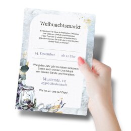 Motif Letter Paper! WINTER CANDLE 100 sheets DIN A5