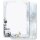 Motif Letter Paper! WINTER CANDLE 250 sheets DIN A5 Christmas, Winter, Paper-Media