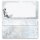 100 patterned envelopes WINTER CANDLE in standard DIN long format (windowless) Christmas, Nostalgia, Paper-Media