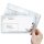 10 patterned envelopes WINTER CANDLE in standard DIN long format (with windows)