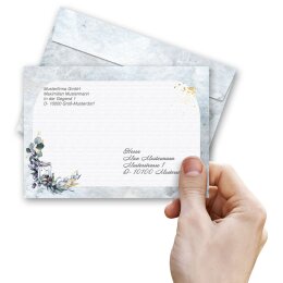 WINTER CANDLE Briefumschläge Nostalgia CLASSIC 10 envelopes, DIN C6 (162x114 mm), C6-7002-10