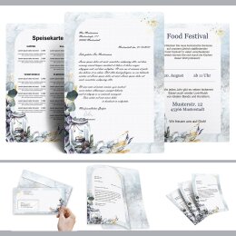 Motiv-Briefpapier Set WINDLICHT - 100-tlg. DL (ohne Fenster)