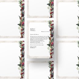 Briefpapier MISTELZWEIGE - DIN A4 Format 100 Blatt