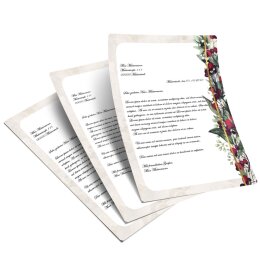 Briefpapier MISTELZWEIGE - DIN A5 Format 50 Blatt
