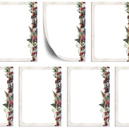 100 fogli di carta da lettera decorati VISCHIO DIN A6