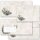 25 patterned envelopes MISTLETOE in standard DIN long format (windowless)