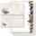 100-pc. Complete Motif Letter Paper-Set MISTLETOE Christmas, Christmas motif, Paper-Media