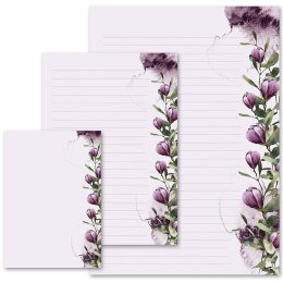 Motif Letter Paper! CROCUSES Flowers & Petals,...