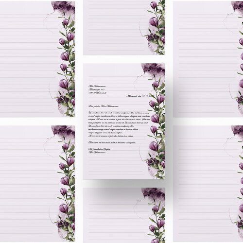 Briefpapier KROKUSSE - DIN A4 Format 50 Blatt