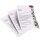 Motif Letter Paper! CROCUSES 250 sheets DIN A5