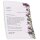 Motif Letter Paper! CROCUSES 250 sheets DIN A5