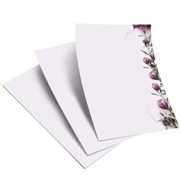 CROCUS Briefpapier Printemps CLASSIC 100 feuilles de papeterie Paper-Media A6C-697-100