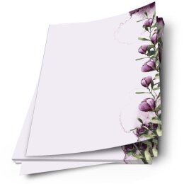 100 fogli di carta da lettera decorati CROCI DIN A6