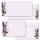 10 patterned envelopes CROCUSES in C6 format (windowless)