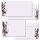 50 patterned envelopes CROCUSES in C6 format (windowless)