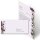 100-pc. Complete Motif Letter Paper-Set CROCUSES