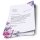 Motif Letter Paper! HYACINTHS 20 sheets DIN A4