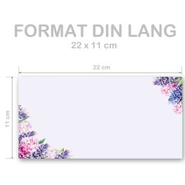 HYACINTHS Briefumschläge Wide selection CLASSIC 10 envelopes (windowless) Paper-Media DLOF-8371-10