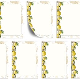 Briefpapier ZITRONEN - DIN A5 Format 250 Blatt