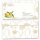 25 patterned envelopes LEMONS in C6 format (windowless)