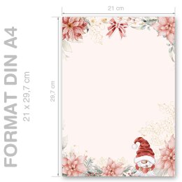 Motif Letter Paper! CHRISTMAS TALE 100 sheets DIN A4