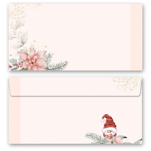 50 enveloppes à motifs au format DIN LONG - CONTE DE NOËL (avec fenêtre) Noël, Enveloppes de Noël, Paper-Media