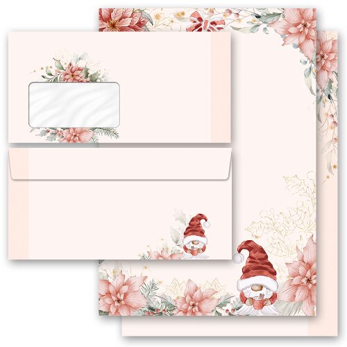 100-pc. Complete Motif Letter Paper-Set CHRISTMAS TALE Christmas, Christmas world, Paper-Media