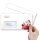 LETTER TO SANTA CLAUS Briefumschläge Christmas envelopes CLASSIC 25 envelopes (with window), DIN LONG (220x110 mm), DLMF-8347-25
