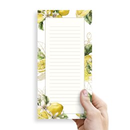 Notepads LEMONS | DIN LONG Format