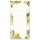 Notepads LEMONS | DIN LONG Format 20 Blocks Food & Drinks, Decoration, Paper-Media