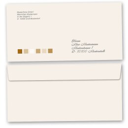 SQUARES Briefumschläge Colored CLASSIC 50 envelopes (windowless) Paper-Media DLOF-49A-50