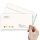 50 patterned envelopes SQUARES in standard DIN long format (windowless)