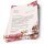 Motif Letter Paper! FLOWER BUNNIES 250 sheets DIN A4