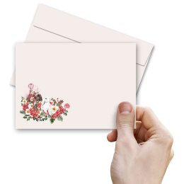 CONIGLIETTI DI FIORE Briefumschläge Motivo a molla CLASSIC 25 buste Paper-Media C6-8373-25