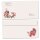 50 patterned envelopes FLOWER BUNNIES in C6 format (windowless)