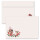 Briefumschläge BLUMENHASEN - 100 Stück C6 (ohne Fenster) Blumen & Blüten, Tierwelt Frühlingsmotiv Paper-Media