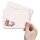 FLOWER BUNNIES Briefumschläge Spring motif CLASSIC 100 envelopes Paper-Media C6-8373-100