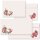 100 patterned envelopes FLOWER BUNNIES in C6 format (windowless)