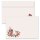 100 enveloppes à motifs au format C6 - LAPINS DE FLEURS (sans fenêtre) Fleurs & Pétales, Animaux Motif de ressort Paper-Media
