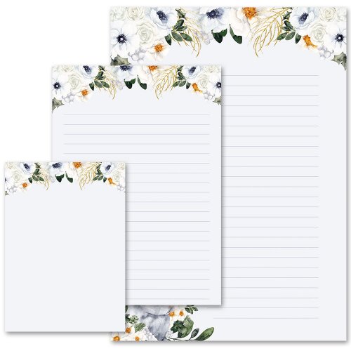 Motif Letter Paper! BUNNY MEADOW Flowers & Petals, Animals, Animals, Paper-Media