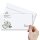 10 patterned envelopes BUNNY MEADOW in standard DIN long format (windowless)