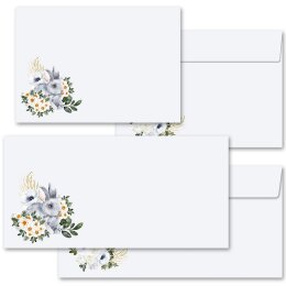 10 patterned envelopes BUNNY MEADOW in C6 format (windowless)