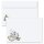 10 patterned envelopes BUNNY MEADOW in C6 format (windowless) Flowers & Petals, Animals, Animals, Paper-Media