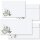 10 patterned envelopes BUNNY MEADOW in C6 format (windowless)